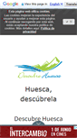 Mobile Screenshot of descubrehuesca.com